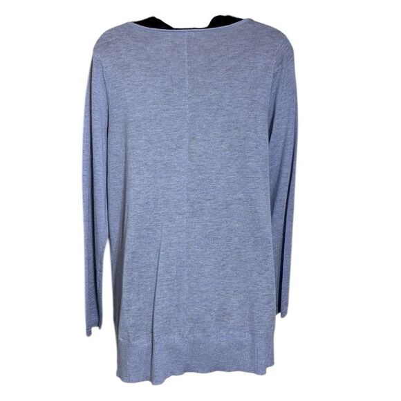 Eileen fisher women’s medium tencel merino wool alpaca quiet luxury top knit - Picture 4 of 7